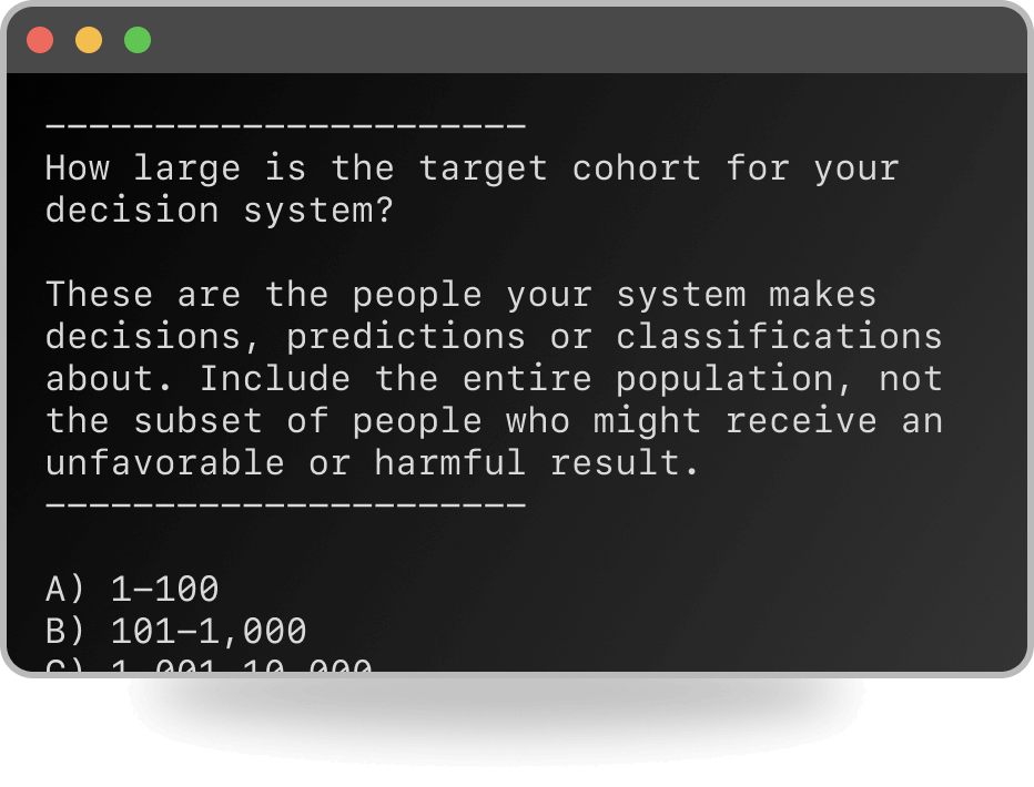 Preview of terminal quiz